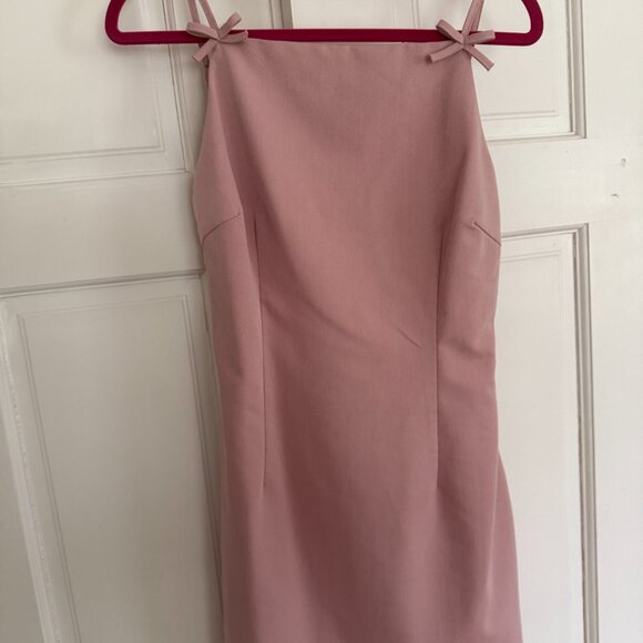 Aketi Mini Dress in Dusky Pink S - Picture 4 of 6